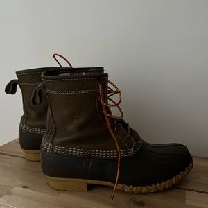 LL Bean Boots, Flannel Lined